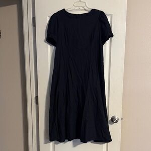 WORN ONCE Amazon Classic Black Midi Dress